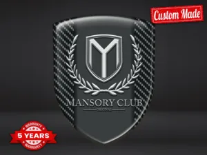 Mansory Autocollants Logo Imprimés Sport Pro Haut Gamme